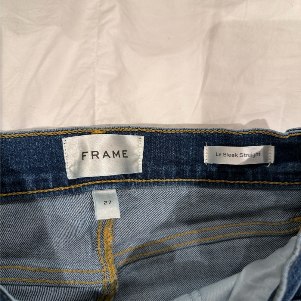 Frame Le sleek straight size 27 Jean - Picture 2 of 3